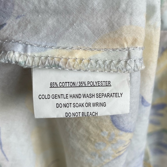 Boutique Floral Pastel Shoulder Tie Bow Sundress Sweetheart Neckline Coquette - Picture 13 of 15